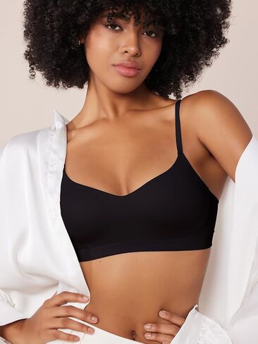 Tarbo Sexy Spaghetti Straps Cozy Adjustable Bra Comfort Wirefree Seamless Ultra-Stretch Everyday Bras in Saudi Arabia