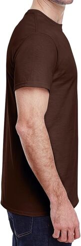 Adult Heavy Cotton T-Shirt Breathable Crewneck Soft and Comfortable T-Shirts for Men in Saudi Arabia
