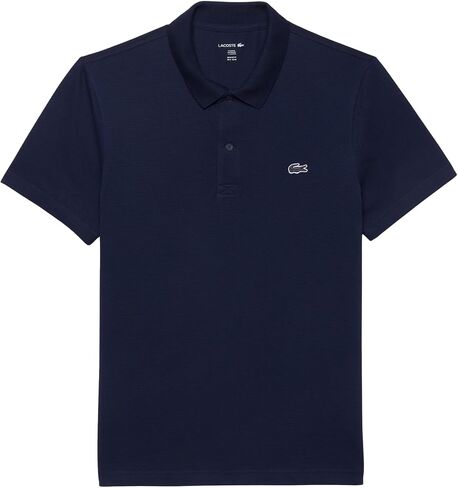 Lacoste Mens Regular Fit Cotton Blend Polo Shirt in Saudi Arabia