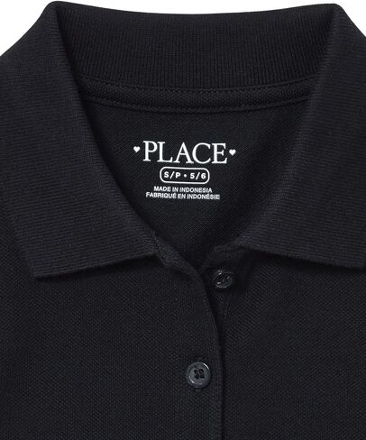 The Children's Place Girls Uniform Pique Polo Shirt, Spruce Shade, 16 US in Saudi Arabia