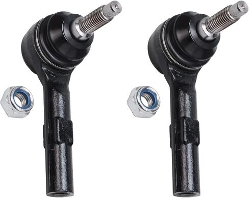 Detroit Axle - Front 2pc Tie Rods for 06-10 Ford Explorer Mercury Mountaineer, 2 Outer Tie Rod Ends 2006 2007 2008 2009 2010 Replacement in Saudi Arabia