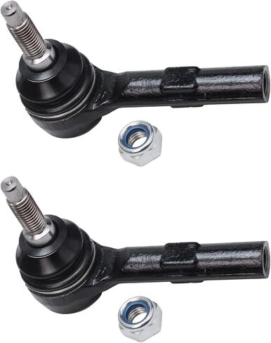 Detroit Axle - Front 2pc Tie Rods for 06-10 Ford Explorer Mercury Mountaineer, 2 Outer Tie Rod Ends 2006 2007 2008 2009 2010 Replacement in Saudi Arabia