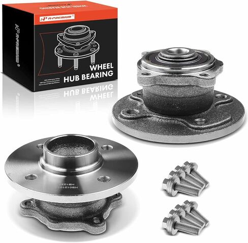 A-Premium 2 x Rear Wheel Bearing and Hub Assembly Compatible with Mini Cooper 2002 2003 2004 2005 2006 in Saudi Arabia