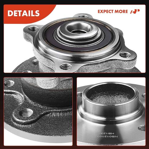 A-Premium 2 x Rear Wheel Bearing and Hub Assembly Compatible with Mini Cooper 2002 2003 2004 2005 2006 in Saudi Arabia