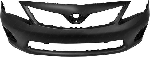 MBI AUTO - Primered, Front Bumper Cover Fascia for 2011 2012 2013 Toyota Corolla Sedan 11 12 13, TO1000372 in Saudi Arabia
