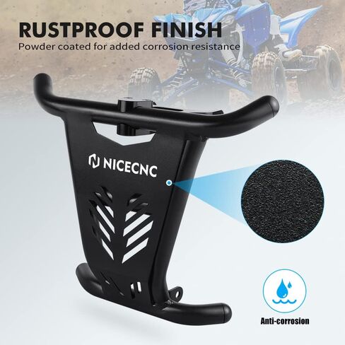NICECNC Bumper Protector for ATV Compatible with Yamaha YFZ450R 2009-2023,YFZ450R Special Edition 2016,YFZ450RSE 2017-2023 Motorcycle Bumper Racing Parts in Saudi Arabia