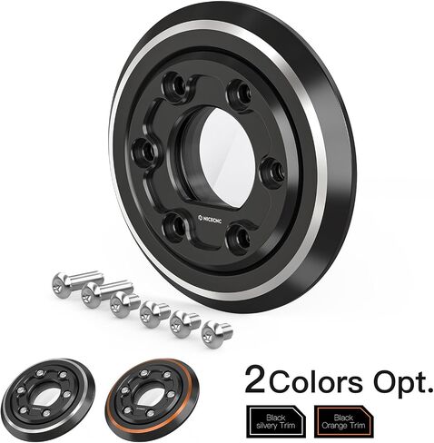 NICECNC Left Transparent Derby Cover Alternator Plug Cover Black Aluminum Compatible with Harley Sportster S RH1250S 2021-2024, Pan America 1250 RA1250 2021-2024, Replacement for 25701120, See Fit. in Saudi Arabia