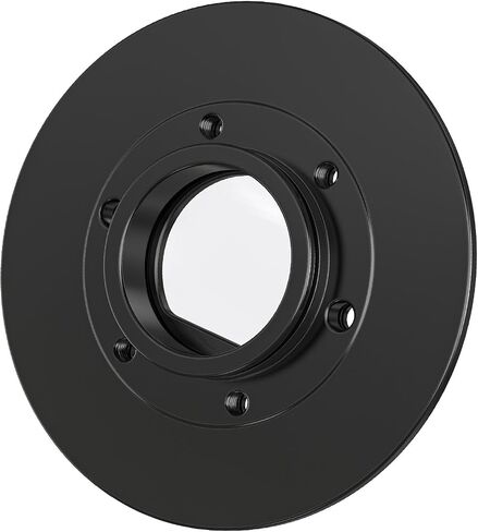 NICECNC Left Transparent Derby Cover Alternator Plug Cover Black Aluminum Compatible with Harley Sportster S RH1250S 2021-2024, Pan America 1250 RA1250 2021-2024, Replacement for 25701120, See Fit. in Saudi Arabia