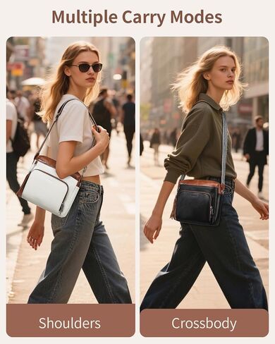 Crossbody Bags for Women, Medium Crossbody Purse with RFID Pockets & Built in Wallet, Handbags Shoulder Bag, Gifts in Kuwait