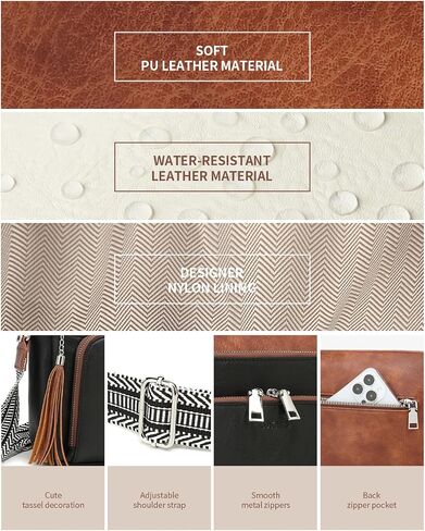Crossbody Bags for Women, Medium Crossbody Purse with RFID Pockets & Built in Wallet, Handbags Shoulder Bag, Gifts in Kuwait