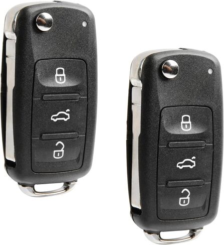 USARemote Key Fob Replacement Keyless Entry Remote for 2012 2013 2014 2015 2016 2017 2018 2019 2020 2021 Volkswagen Beetle Jetta Passat Tiguan 4-Button Flip Key (NBGFS93N, 5K0837202EC) in Saudi Arabia