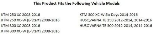 Tusk Starter Compatible with KTM 300 XC-W/300 XC 2008-2016/250 XC-W/250 XC 2008-2016 in Saudi Arabia