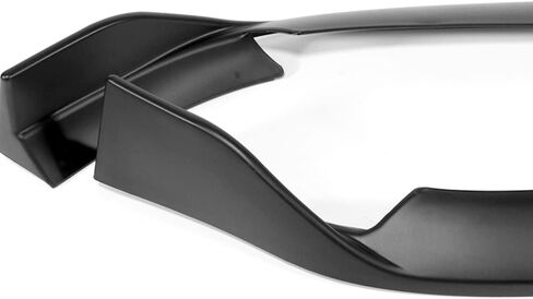 Q1-TECH, Front Bumper Lip fit for Compatible with 2015-2021 Mercedes-Benz (W205) C63 AMG Only, Front Bumper Lip Spoiler Air Chin Body Kit Splitter ABS, AP-Style (Painted Carbon) in Saudi Arabia