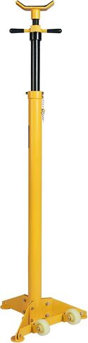 سترة صفراء لدعم underhoist سعة 3/4 طن ، والرفع من 43.3 "إلى 70.9" ، وعجلتان ، ومقبض تدور محمولة ، والسرج المحيط ، ودعم مكونات المركبات ، ومسمار القفل الذاتي in Kuwait