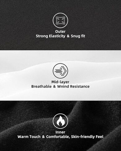 ROCKBROS Winter Cycling Jacket for Men Windbreaker Long Sleeve Bike Jacket Thermal Running Jacket for Cold Weather in Saudi Arabia