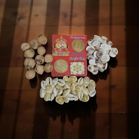 Gomati Chakra Gomti Chakr 40 pcs for Laxmi Puja Puja samgari Puja Samgarhi Pooja in Saudi Arabia