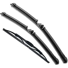 for Porsche for Cayenne 2003 2004 2005 2006 Wiper Front Rear Wiper Blades Kit Set Windshield Windscreen in Saudi Arabia
