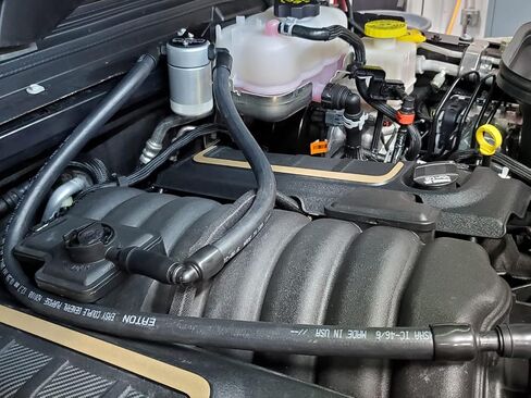 J&L Oil Separator 3.0 Compatible with 2021-2025 Wrangler 392 Passenger Side (Black) in Saudi Arabia