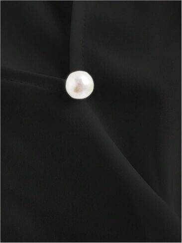 SweatyRocks Women's Button up Collar Cropped Shirt Long Sleeve Self Wrap Crop Top Blouse in Saudi Arabia