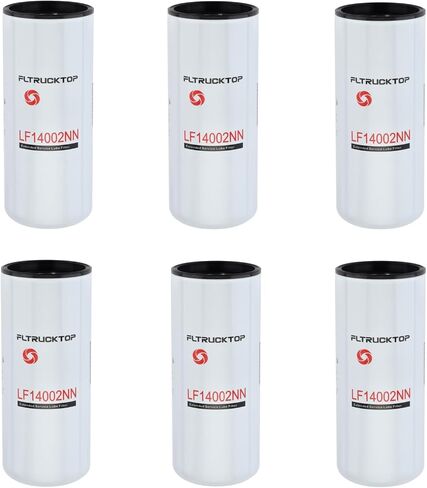 6PCS LF14002NN Oil Filter Compatible With Cummins L9 2020 and Newer，An Upgrade of LF9009 and LF3000 in Saudi Arabia