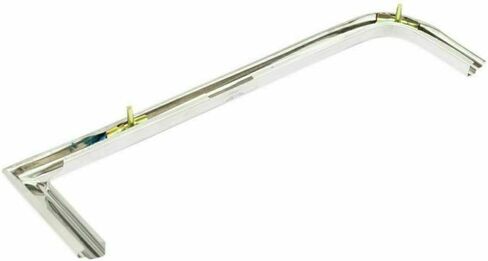 Set Of 2 Front Grille Molding Chrome Left Driver & Right Passenger Side Direct Replacement Compatible With 1983-1988 Chevrolet/GMC C-k Series GM1213101 GM1212101 15593228 15593227 in Saudi Arabia