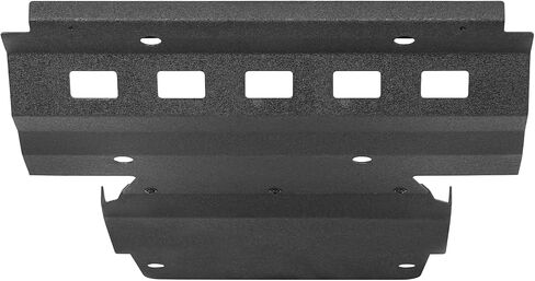 Hooke Road 4Runner Front Skid Plate Compatible with 2010-2024 Toyota 4Runner 5th Gen, Textured Black Steel Offroad Accessories in Saudi Arabia