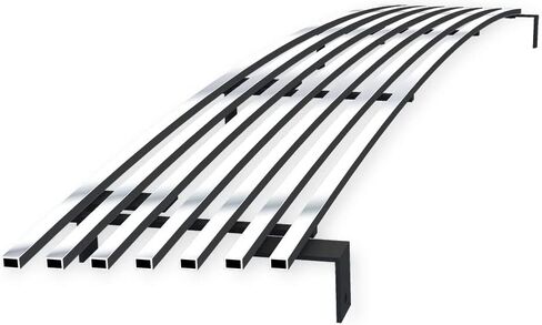 APS Compatible with Toyota 4Runner 1992-1995 Main Upper Stainless Steel Chrome Polished 8x6 Horizontal Billet Front Grill Grille Insert T85479S in Saudi Arabia