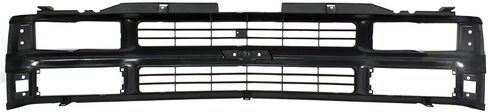 Evan Fischer Grille Assembly Comptible with Chevrolet Blazer 1994, Chevrolet C1500 1994-1999, Painted Black, Plastic in Saudi Arabia