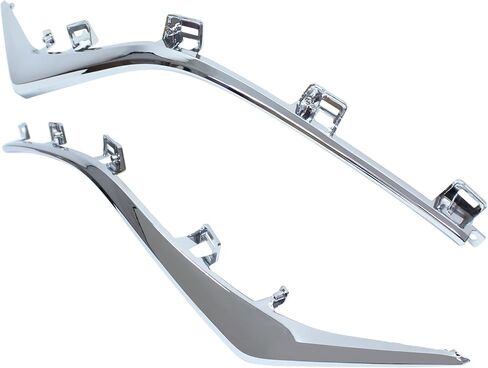 ApplianPar 2Pcs Front Driver and Passenger Side Chrome Grille Molding Trim for 3 and 3 Sport 2014 2015 2016 in Saudi Arabia
