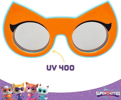 Sun-Staches Official SuperKitties Sunglasses | Sparks, Bitsy, Buddy, Ginny Costume Accessory Mask | Kids in Saudi Arabia