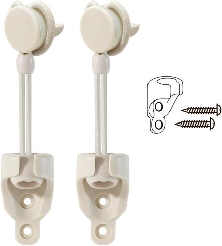 Replacement Parts Shade Tie Downs Bungee Kit for Coolaroo Sunshade Roller Outdoor Blinds(Black 2 Set) in Saudi Arabia