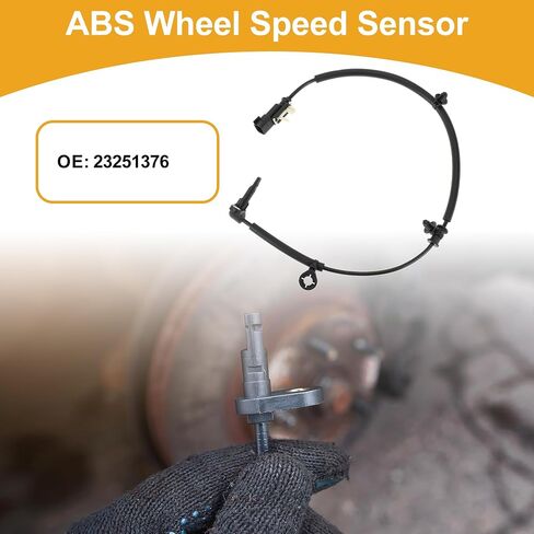 مستشعر سرعة العجلات ABS رقم 23251376 مستشعر ABS خلفي يسار يمين مستشعر نظام الكبح المضاد للقفل لسيارة Buick Envision 2016-2017 SUV 4 أبواب L4 2.0L 2.5L in Saudi Arabia