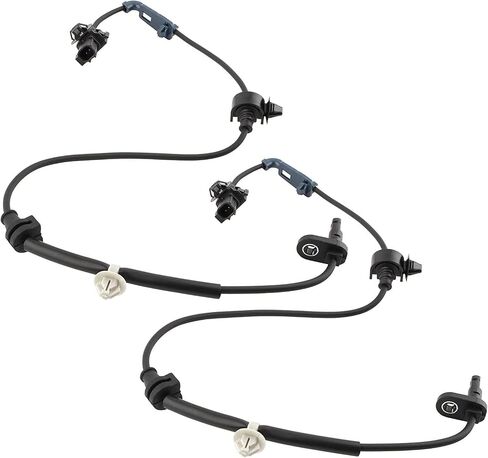 Set of 2 Front (Left+Right) ABS Wheel Speed Sensors Fit for 2007-2011 Honda CR-V (Japan Built), Repalces OEM 57450-SWA-013, 57455-SWA-013, 10125-F in Saudi Arabia