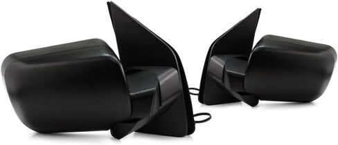 For Nissan Titan 2010-2015 Door Mirror Driver Side | Power | Outside | Rear | Textured/Paint to Match | NI1320250 | 96302ZR10A in Kuwait