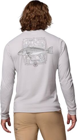 Columbia Men's PFG Uncharted Graphic Tee Long Sleeve in Saudi Arabia