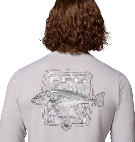 Columbia Men's PFG Uncharted Graphic Tee Long Sleeve in Saudi Arabia