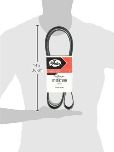 Gates K100879HD FleetRunner Micro-V Serpentine Drive Belt in Saudi Arabia