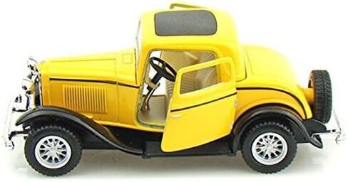 Kinsmart 1/34 مقياس Diecast 1932 Ford 3-window Coupe باللون الماروني in Saudi Arabia
