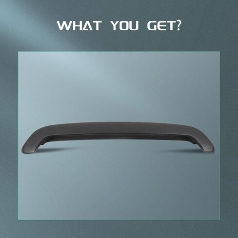 SCITOO Black ABS Rear Trunk Spoiler Wing 52.2 Inch x 5.9 Inch Replacement fit for 2003-2009 for Toyota 4Runner with 3rd Brake Light in Saudi Arabia