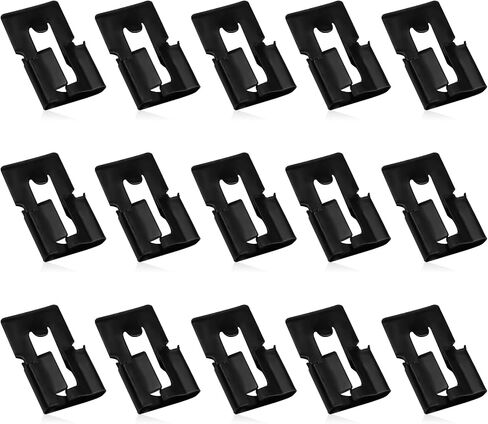 3998009 Door Lock Tailgate Handle Rod Clips, Auto Parts Compatible with GM, Oldsmobile, Chevy, Tailgate Handle Rod Clip Replace OE#9711304, 1956-On (15pcs) in Saudi Arabia