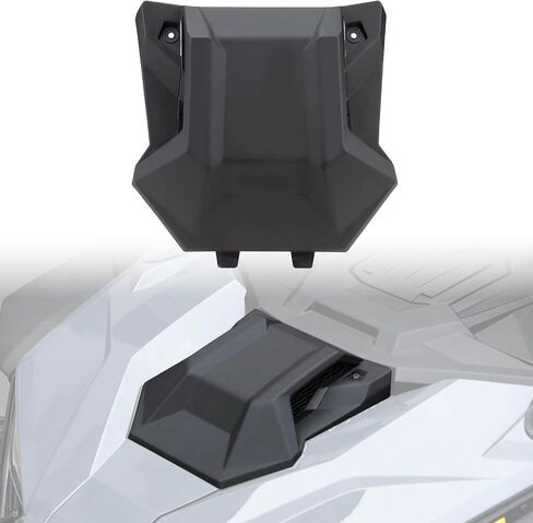 A & UTV PRO Carbon Fiber Pattern Turbo Hood Scoop for Can-Am Maverick X3 XDS XRS MAX Turbo R 2017-2024 2025, Front Air Intake Kit Accessories, Replace OEM #705014313, 1PC in Kuwait