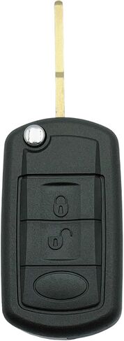 Replacement Key Fob Shell Case Fits for Range Rover Sport Land Rover Discovery LR3 Keyless Entry Remote Control 3 Button Flip Key Pad Cover (LR-a) in Saudi Arabia