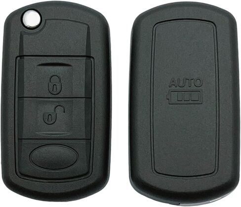 Replacement Key Fob Shell Case Fits for Range Rover Sport Land Rover Discovery LR3 Keyless Entry Remote Control 3 Button Flip Key Pad Cover (LR-a) in Saudi Arabia