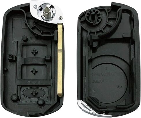 Replacement Key Fob Shell Case Fits for Range Rover Sport Land Rover Discovery LR3 Keyless Entry Remote Control 3 Button Flip Key Pad Cover (LR-a) in Saudi Arabia