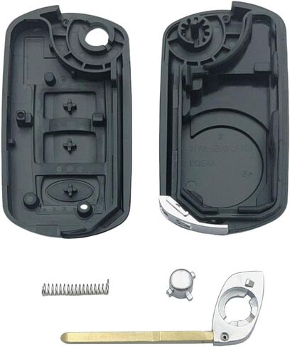 Replacement Key Fob Shell Case Fits for Range Rover Sport Land Rover Discovery LR3 Keyless Entry Remote Control 3 Button Flip Key Pad Cover (LR-a) in Saudi Arabia