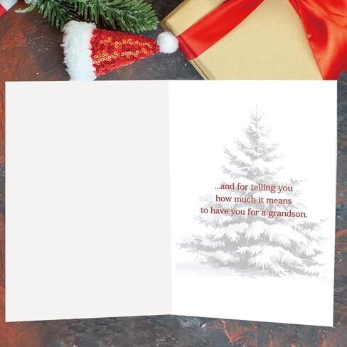 Funny Christmas Cards, Son Christmas Card, Christmas Card Gifts for Son, Merry Christmas Gift Cards from Dad Mom Parents, Xmas Cards Decoration Ideas in Kuwait