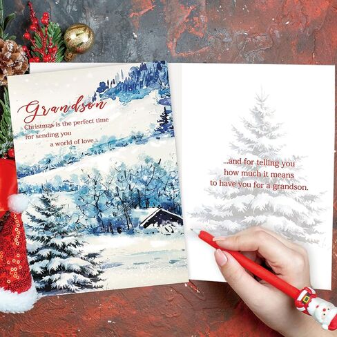 Funny Christmas Cards, Son Christmas Card, Christmas Card Gifts for Son, Merry Christmas Gift Cards from Dad Mom Parents, Xmas Cards Decoration Ideas in Kuwait