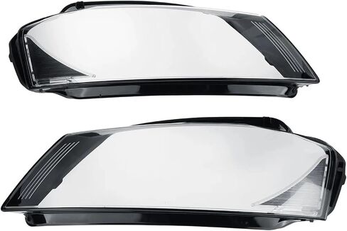 Front Headlight Lens Cover Compatible for A3 8P S-line S3 RS3 Facelift 2008 2009 2010-2012 Clear Headlamp Shell Transparent Lampshade(1 Piece Right) in Saudi Arabia