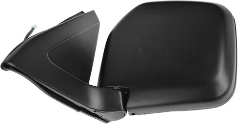 TRQ Driver Side Power Mirror Paint to Match Smooth Black Compatible with 1992-2000 Mitsubishi Montero MI1320108 in Saudi Arabia