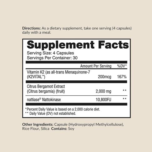 Pure Blood - Advanced Circulatory Support, Clinically Dosed Ingredients, Cholesterol & Lipid Balance, Clean + Transparent Formula, 120 Capsules in Saudi Arabia